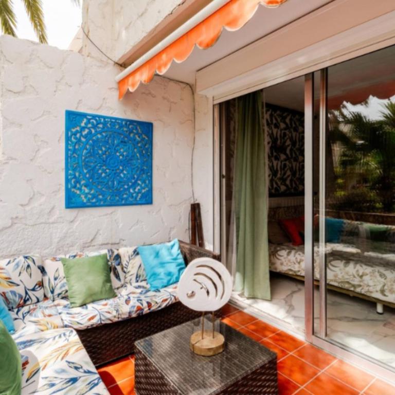 Tropical garden view with pool - Apartamento de 1 dormitorio - 36