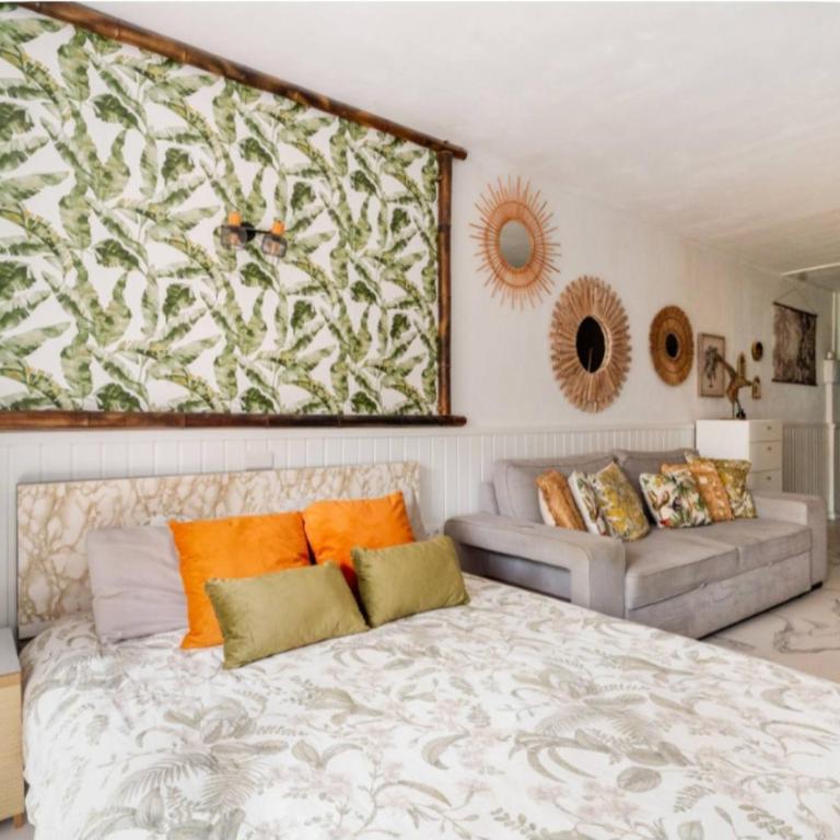 Tropical garden view with pool - Apartamento de 1 dormitorio - 43