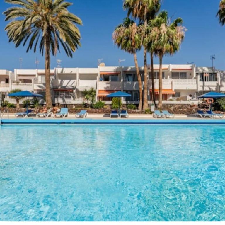 Tropical garden view with pool - Apartamento de 1 dormitorio - 48