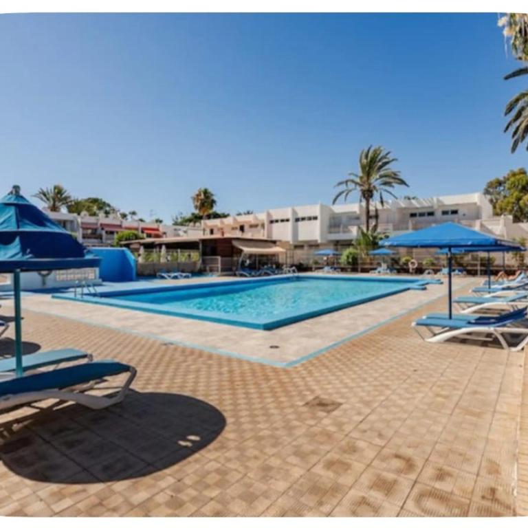 Tropical garden view with pool - Apartamento de 1 dormitorio - 49