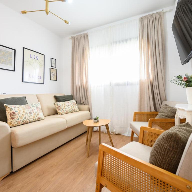 Teatinos Málaga Living 2 dormitorios Parking - Two-Bedroom Apartment - 5