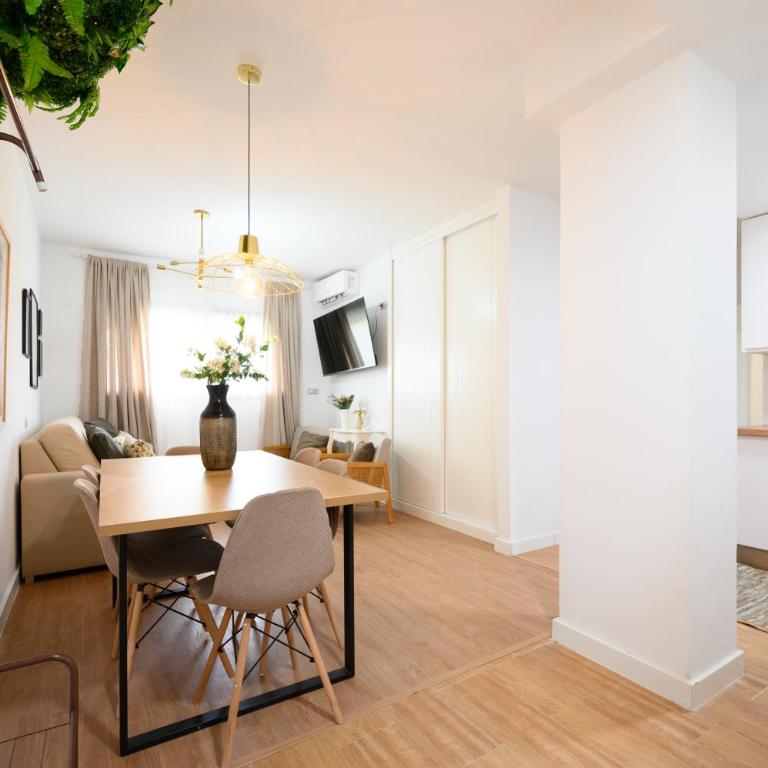 Teatinos Málaga Living 2 dormitorios Parking - Two-Bedroom Apartment - 9