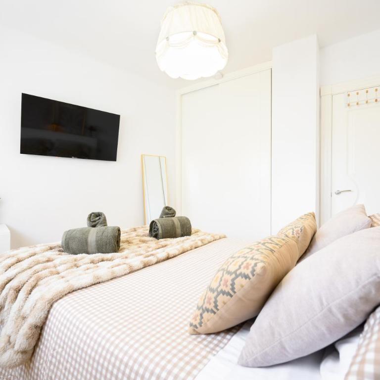 Teatinos Málaga Living 2 dormitorios Parking - Two-Bedroom Apartment - 15