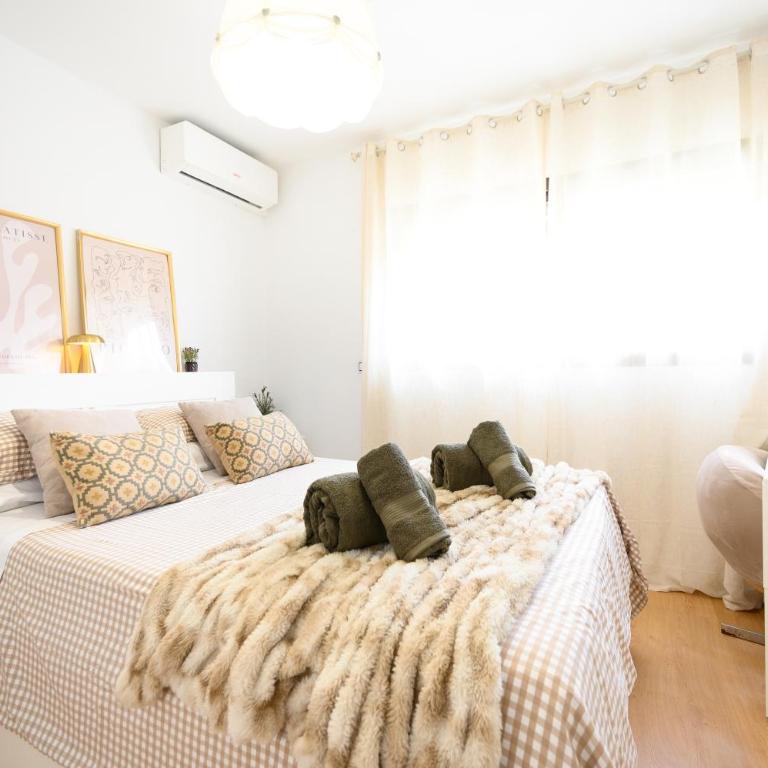 Teatinos Málaga Living 2 dormitorios Parking - Two-Bedroom Apartment - 17