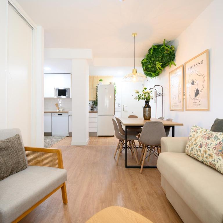 Teatinos Málaga Living 2 dormitorios Parking - Two-Bedroom Apartment - 23
