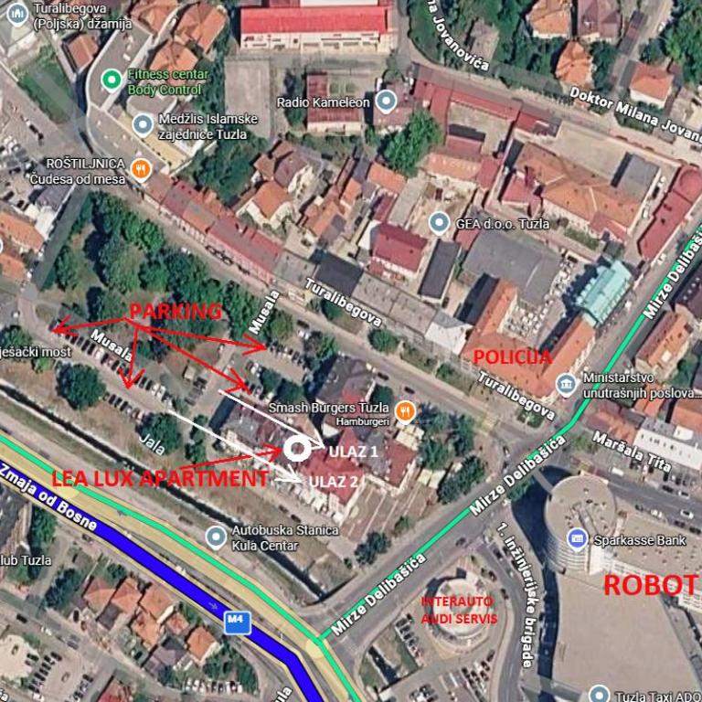 Lea Lux apartment Tuzla - Apartman sa 3 Spavaće Sobe - 3
