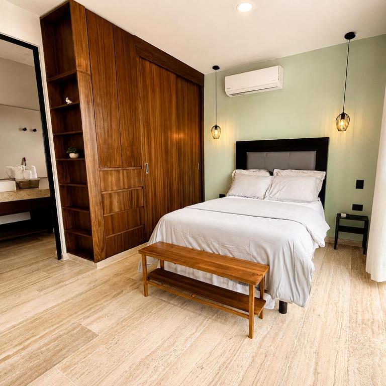 Departamento 2 Recamaras con Workspace, WiFi y Alberca - Two-Bedroom Apartment - 5
