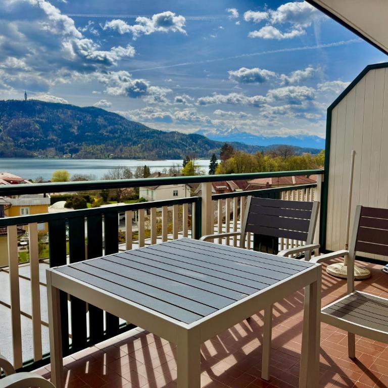 Apartment Karawankenblick with Lake View - Free Parking - Apartment mit 1 Schlafzimmer, Balkon und Meerblick - 11