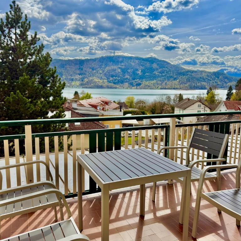 Apartment Karawankenblick with Lake View - Free Parking - Apartment mit 1 Schlafzimmer, Balkon und Meerblick - 14