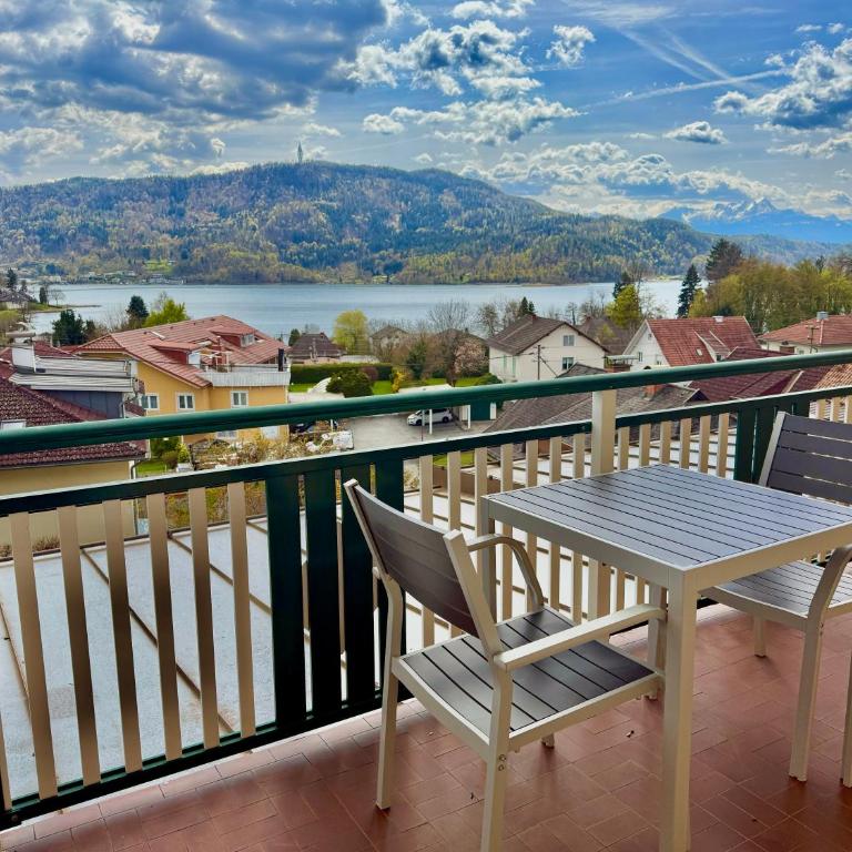 Apartment Karawankenblick with Lake View - Free Parking - Apartment mit 1 Schlafzimmer, Balkon und Meerblick - 8