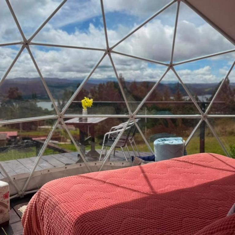 Glamping Store - Habitación con cama extragrande y vistas al lago - 7