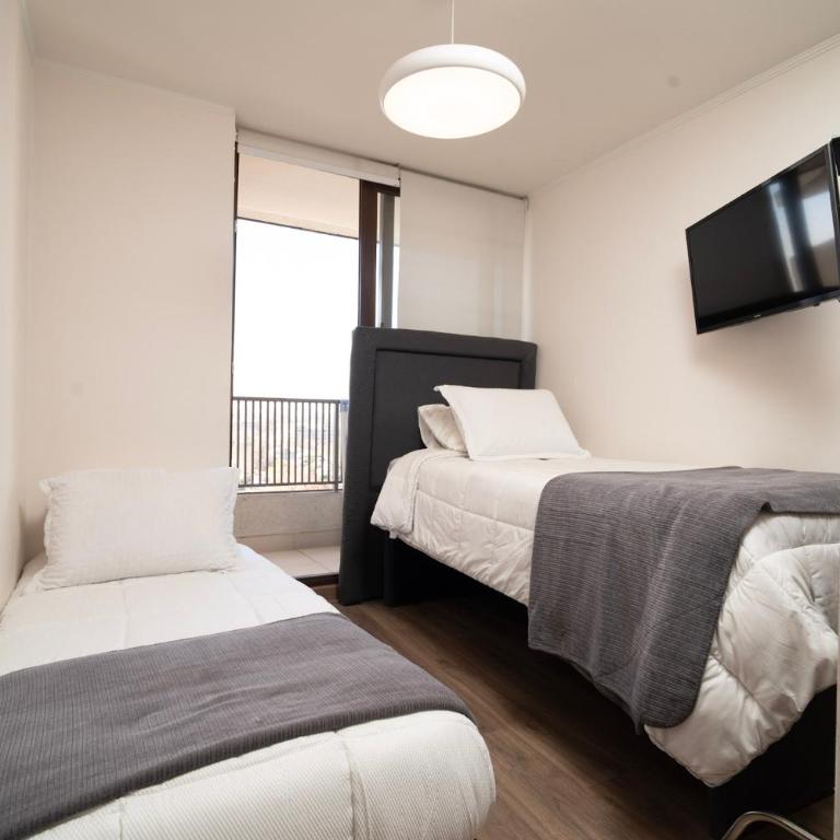 Moderno Depto 2D con Vista a la Cordillera, Terraza y Parking - Two-Bedroom Apartment - 30