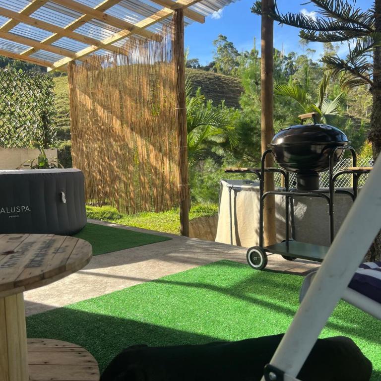Cabaña La Suiza con Jacuzzi a 5 min del aeropuerto JMC - Casa de 2 dormitorios - 15
