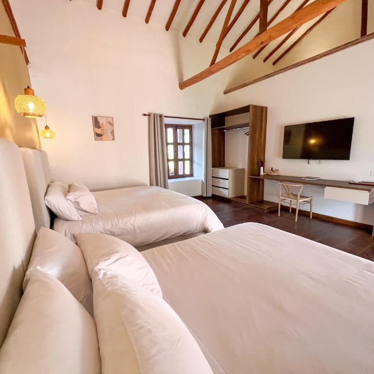 Hotel La Villa de Victoria Villa de Leyva - Habitación Familiar - 11