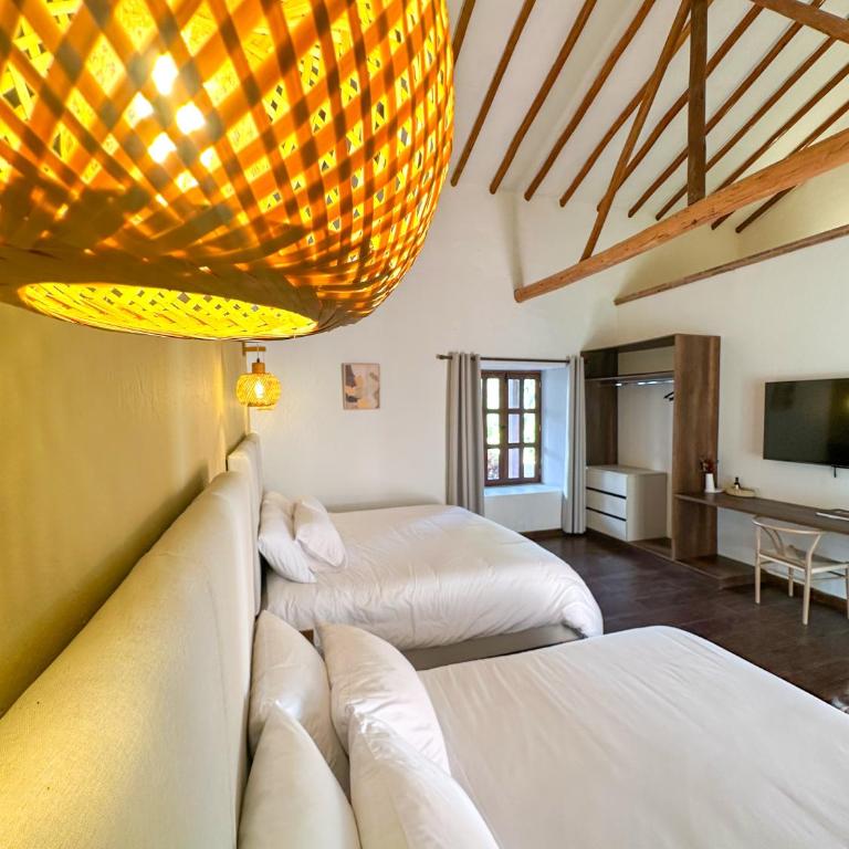 Hotel La Villa de Victoria Villa de Leyva - Habitación Familiar - 12