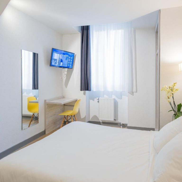 Campanile Grenoble Centre Gare - Chambre Standard Lit Queen-Size - 3