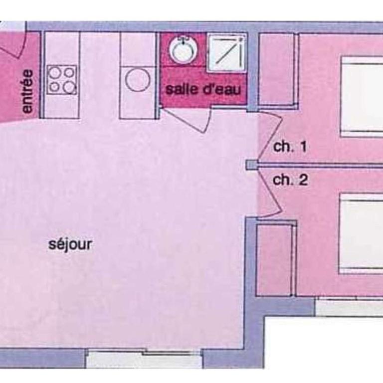 Charmant appartement au pied des pistes - 6 pers. - FR-1-886-9 - Apartamento - 10