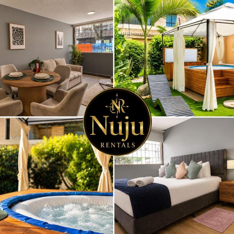 Villa Bamboo Oasis - NUJU Rentals Bogota - Apartamento con vistas al jardín - 12