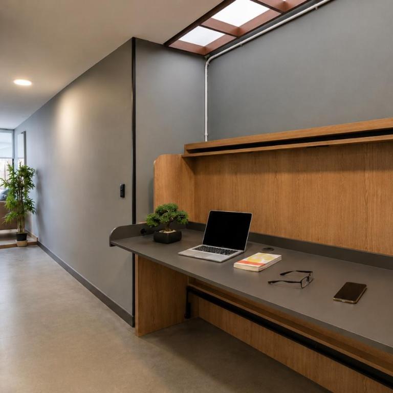 Villa Bamboo Oasis - NUJU Rentals Bogota - Apartamento Deluxe de 2 dormitorios con vistas al jardín - 18