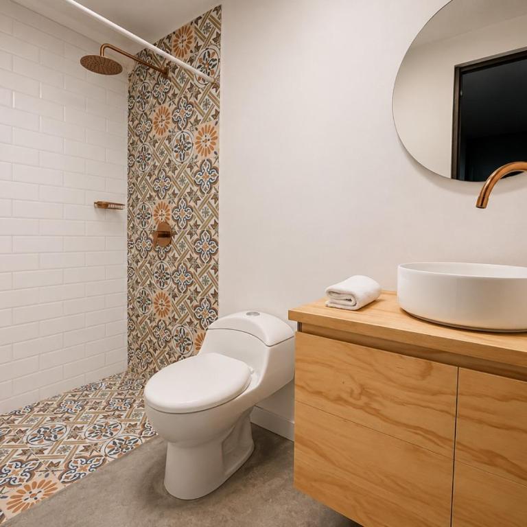 Villa Bamboo Oasis - NUJU Rentals Bogota - Apartamento Deluxe de 2 dormitorios con vistas al jardín - 20