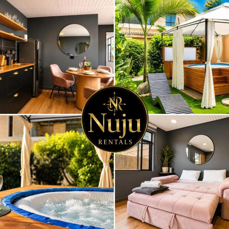 Villa Bamboo Oasis - NUJU Rentals Bogota - Apartamento Deluxe de 2 dormitorios con vistas al jardín - 11