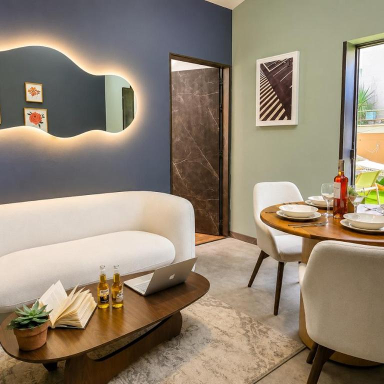 Villa Bamboo Oasis - NUJU Rentals Bogota - Apartamento de 2 dormitorios con terraza - 8