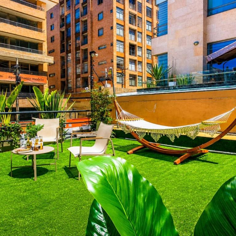 Villa Bamboo Oasis - NUJU Rentals Bogota - Apartamento de 2 dormitorios con terraza - 17