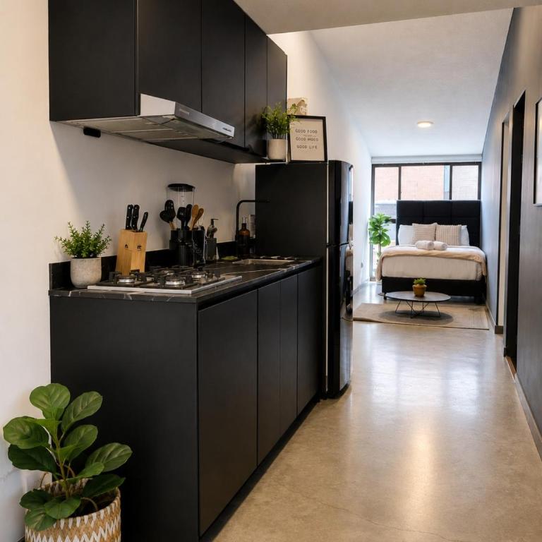 Villa Bamboo Oasis - NUJU Rentals Bogota - Apartamento de 4 dormitorios con balcón - 15