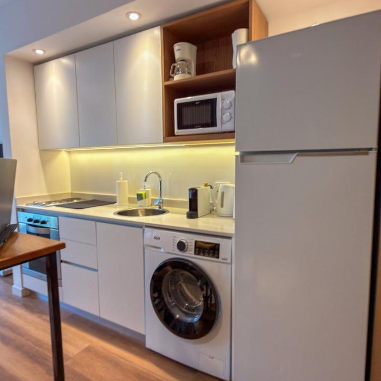 Depto moderno con balcón, piscina y gimnasio en Palermo - Apartamento de 1 dormitorio - 2