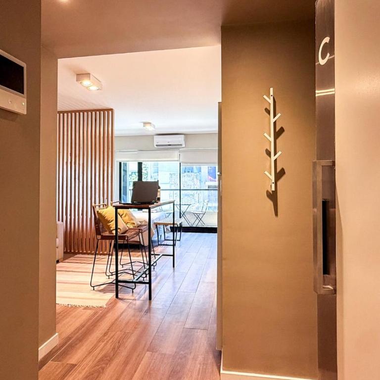 Depto moderno con balcón, piscina y gimnasio en Palermo - Apartamento de 1 dormitorio - 8