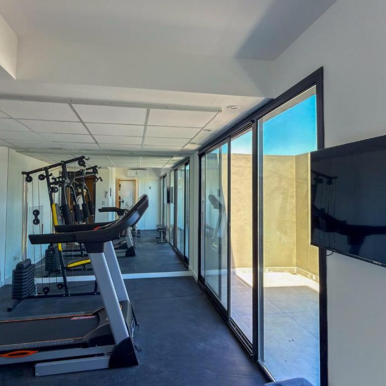 Depto moderno con balcón, piscina y gimnasio en Palermo - Apartamento de 1 dormitorio - 42