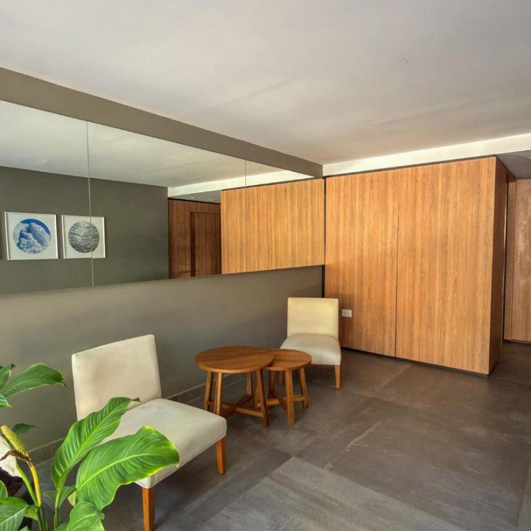 Depto moderno con balcón, piscina y gimnasio en Palermo - Apartamento de 1 dormitorio - 43