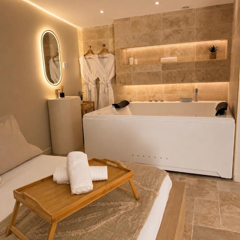 L'Escapade - Suite romantique avec balnéo - Apartment mit 1 Schlafzimmer - 2