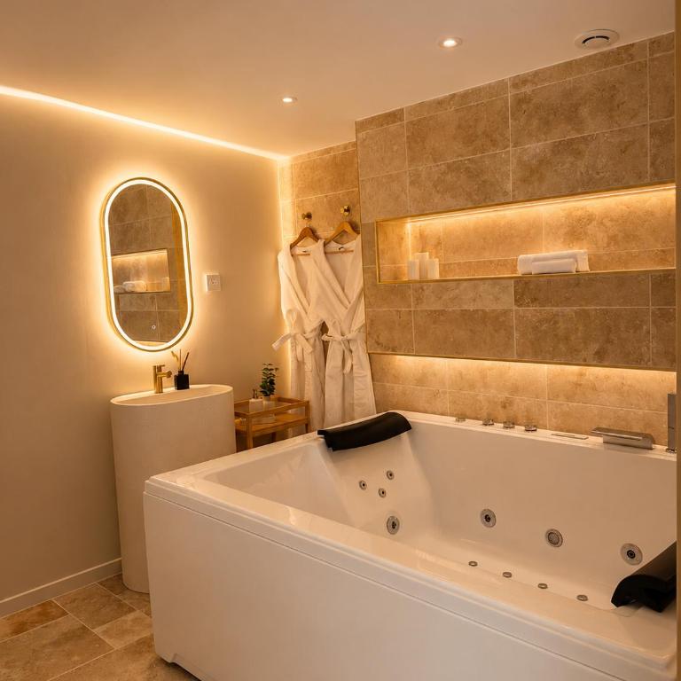 L'Escapade - Suite romantique avec balnéo - Apartment mit 1 Schlafzimmer - 11