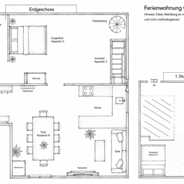 Landhaus Thanner - Apartment mit 2 Schlafzimmern - 18