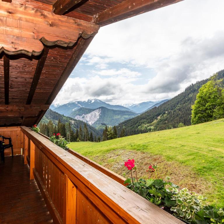 Feriengut Lackenhof - One-Bedroom Apartment with Balcony and Mountain View - 2