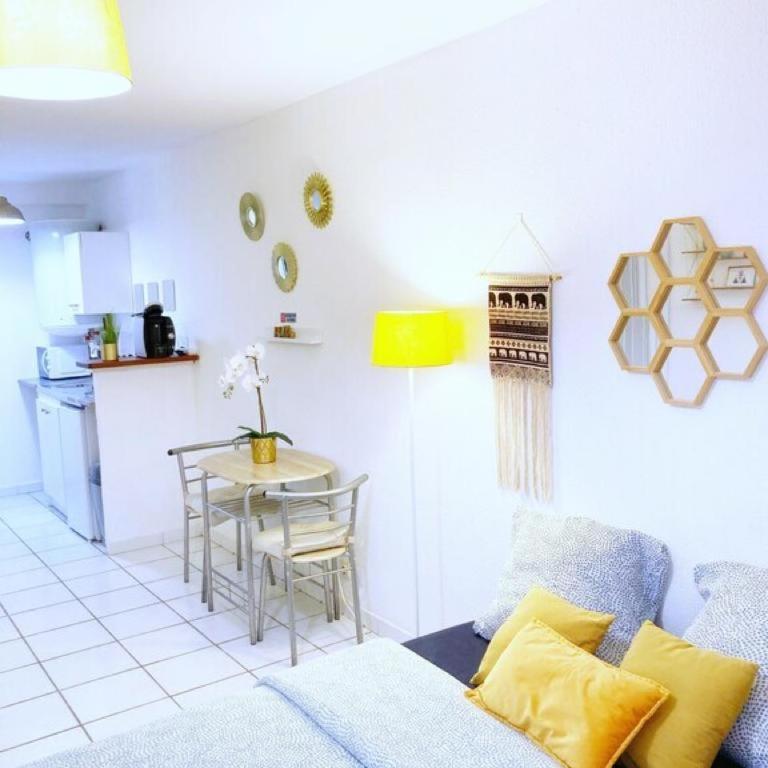 Studio à 5 mn à pied de la gare Saint-Roch - Apartamento de 1 dormitorio - 4