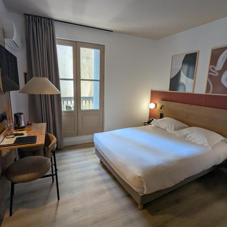 Best Western Hotel Le Guilhem - Chambre Double Classique - Non-Fumeurs - 1