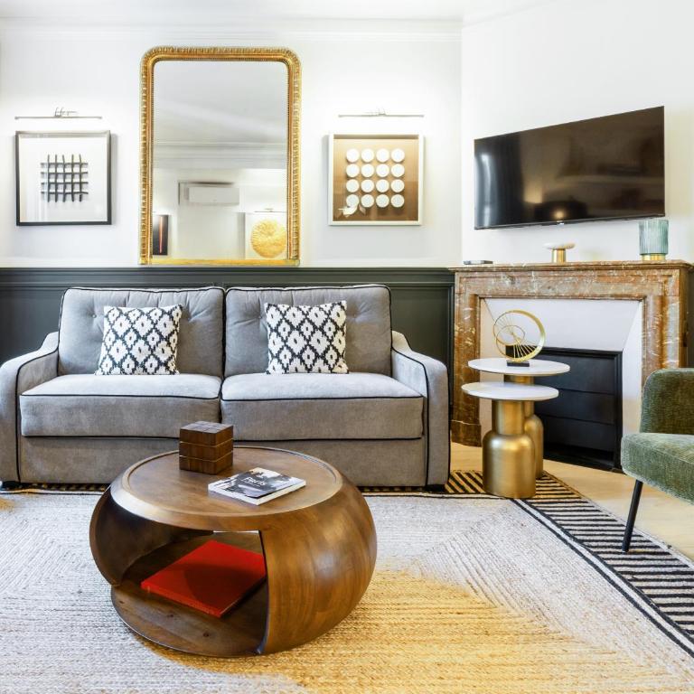LivinParis - Luxury AC 3 Bedrooms Opera II - Appartement 3 Chambres avec Balcon et Vue sur le Sacré-Cœur - 6