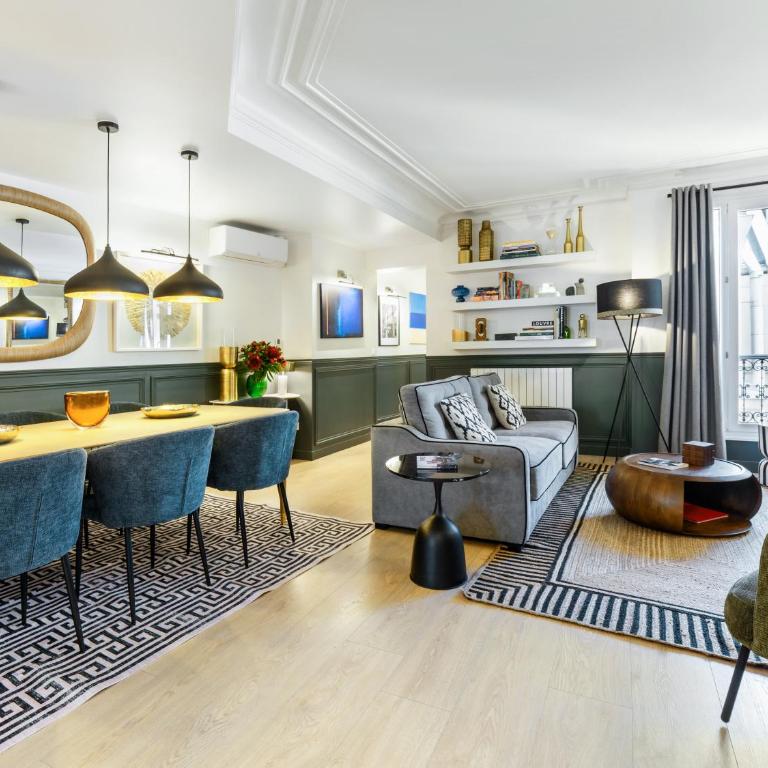 LivinParis - Luxury AC 3 Bedrooms Opera II - Appartement 3 Chambres avec Balcon et Vue sur le Sacré-Cœur - 10