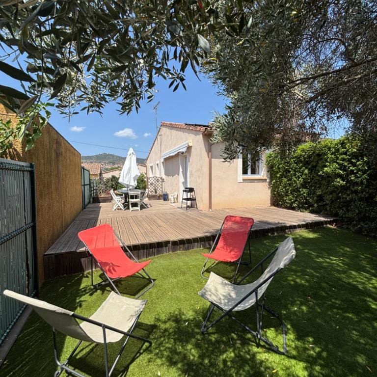 Location paisible entre mer et collines - Bormes Les Mimosas - Appartamento con 2 Camere da Letto - 1