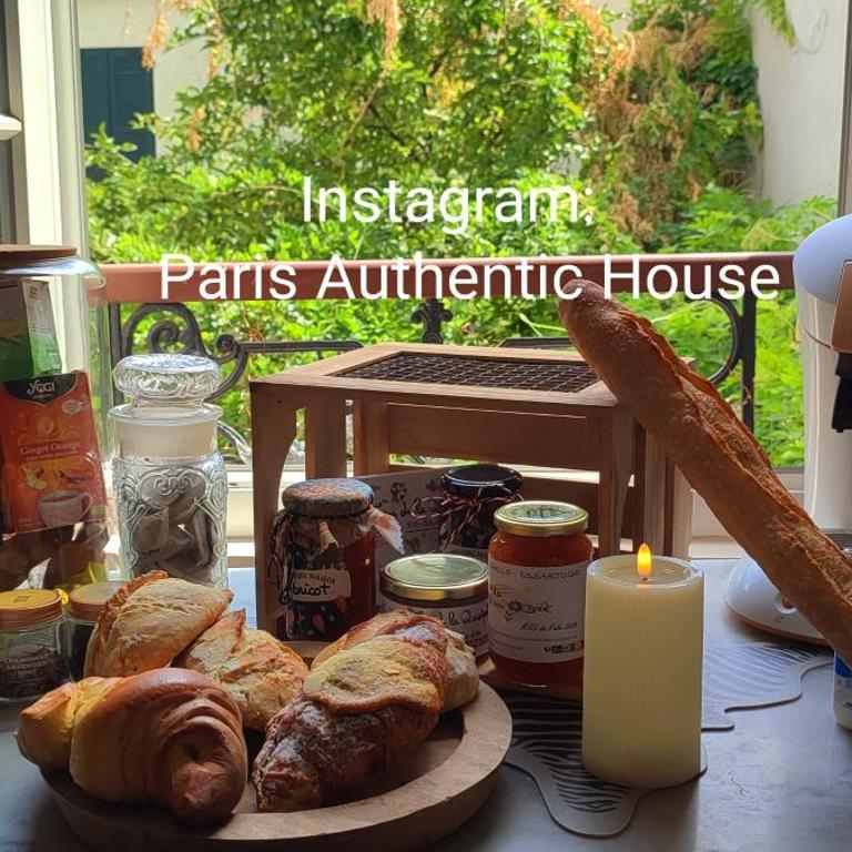 PARIS AUTHENTIC HOUSE Métro Line 14 Station Hôpital Bicêtre, RER B Gentilly - Appartement - Vue sur Jardin - 15