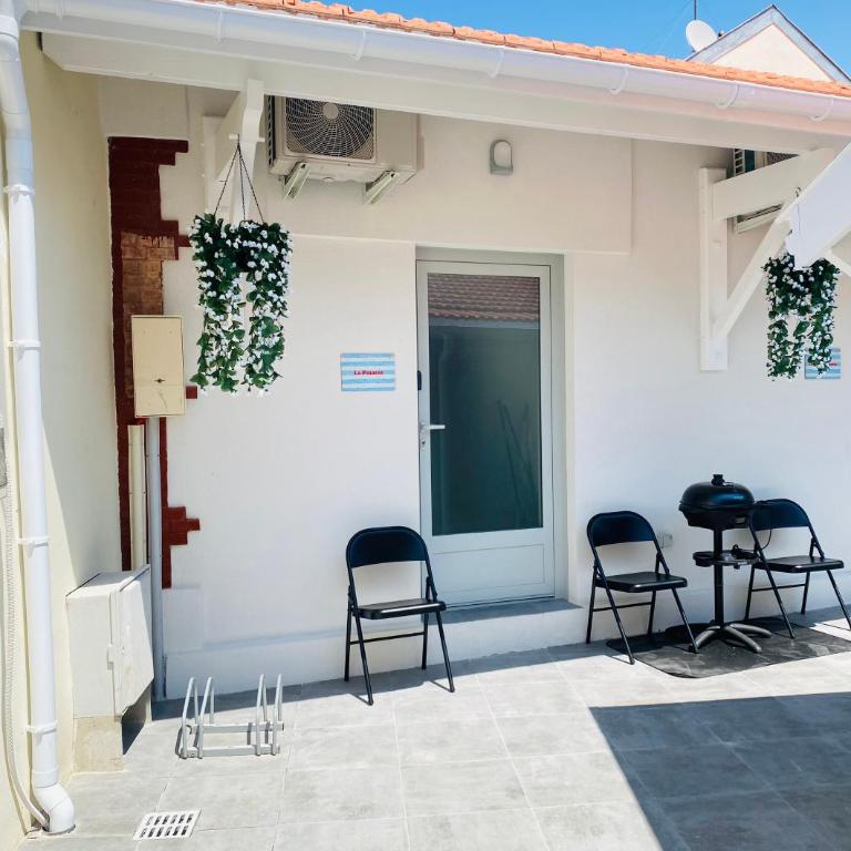 Plage et centre ville à pied, la maison de la Pinède et la Pinasse sont climatisées avec ménage, draps et serviettes inclus - Casa con 1 dormitorio - 4
