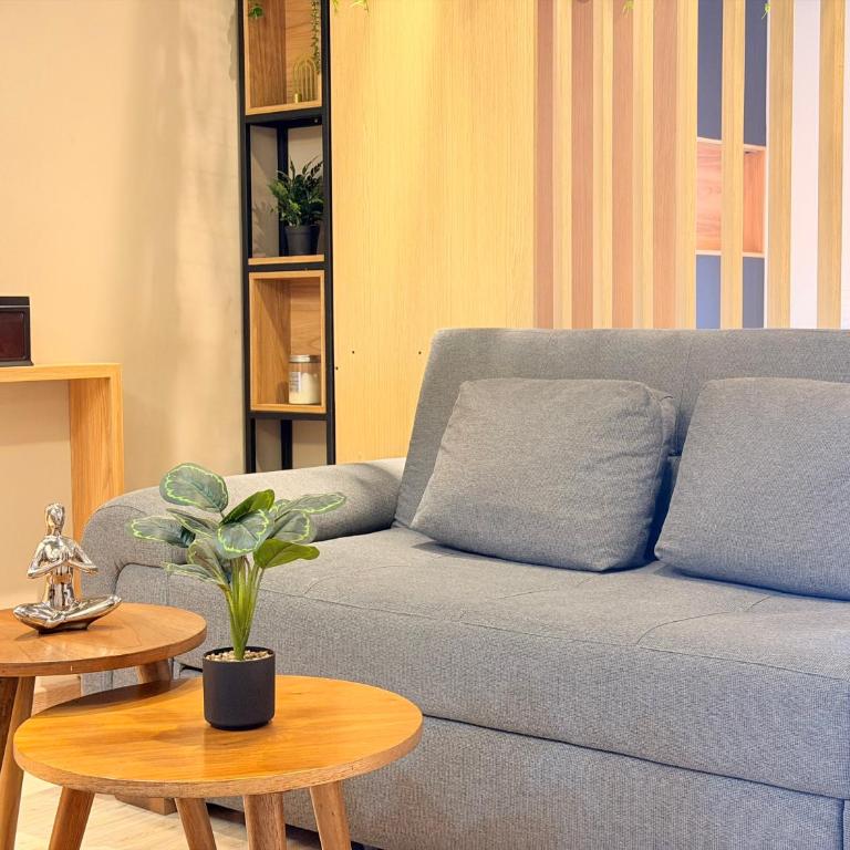 Lujoso loft céntrico con balcón - Apartamento Deluxe de 1 dormitorio con vistas a la ciudad - 8