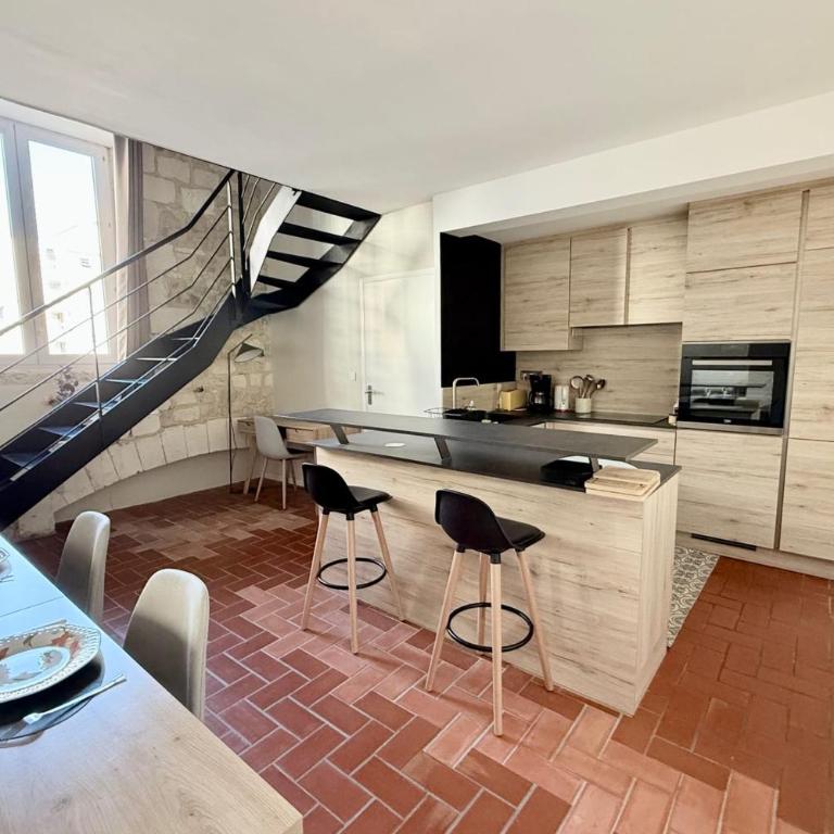 Bright triplex in the heart of La Rochelle - Appartement - 2
