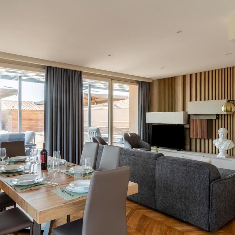 Roma Luxury Apartment - Familienapartment mit 2 Schlafzimmern und Aussicht - 54
