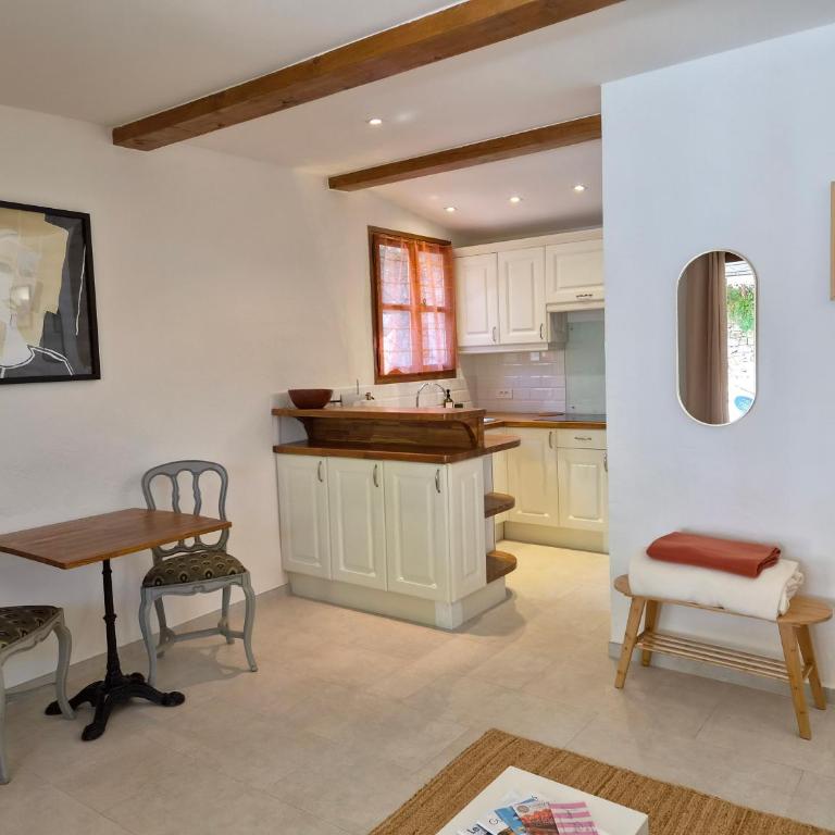 Studio en pierre avec jardin et parking privé à Saint-Paul-de-Vence - Haus mit 1 Schlafzimmer - 13