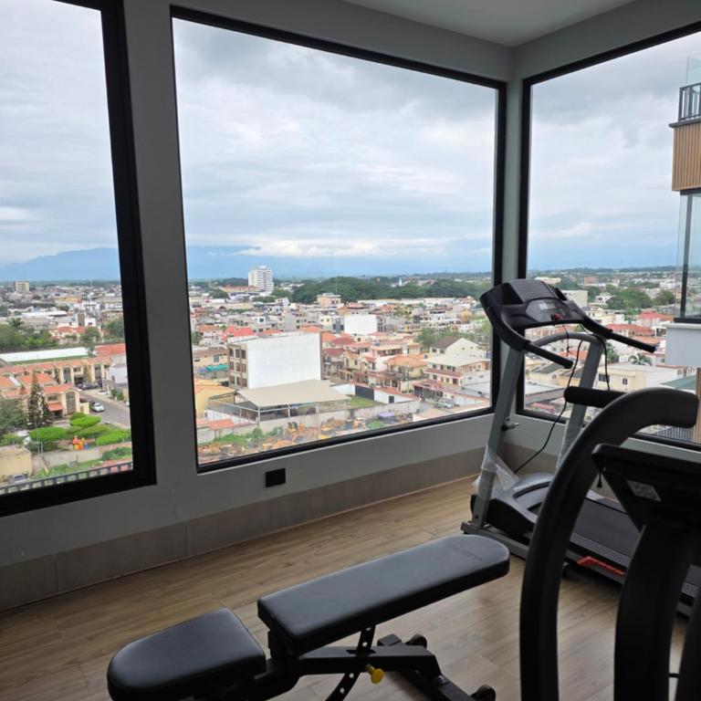 Greenport Plaza De lujo, tipo loft, 4 camas, piscina, jacuzzi, crucitas mejor sector, cerca de todo - Apartamento Loft de 3 dormitorios - 5