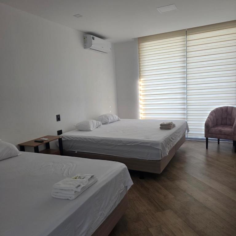 Greenport Plaza De lujo, tipo loft, 4 camas, piscina, jacuzzi, crucitas mejor sector, cerca de todo - Apartamento Loft de 3 dormitorios - 1