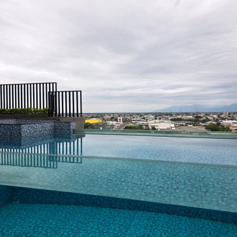 Greenport Plaza De lujo, tipo loft, 4 camas, piscina, jacuzzi, crucitas mejor sector, cerca de todo - Apartamento Loft de 3 dormitorios - 37